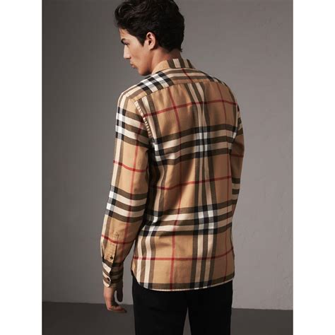 burberry style shirt|burberry flannel shirt men's.